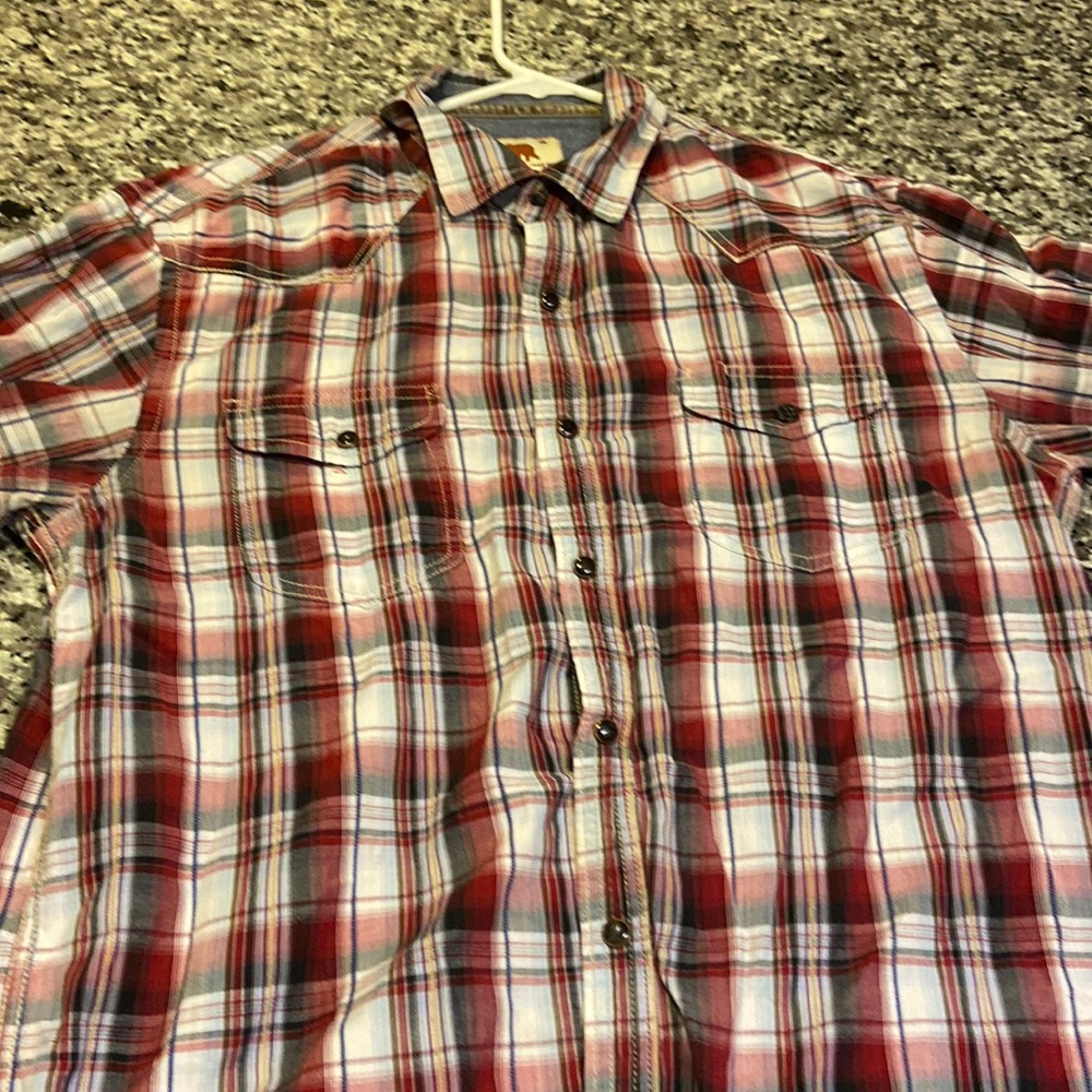 Size xl pearlsnap button up